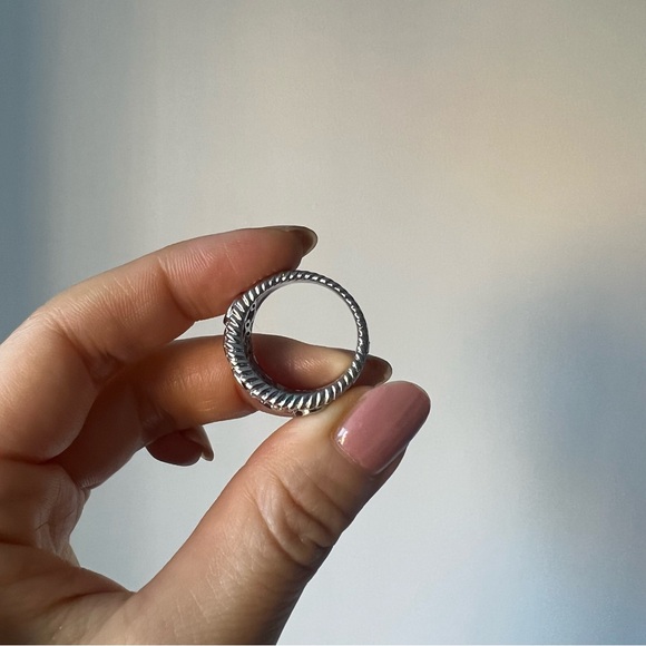 NWT) Kiera Sterling Silver Cocktail Ring - Picture 8 of 8